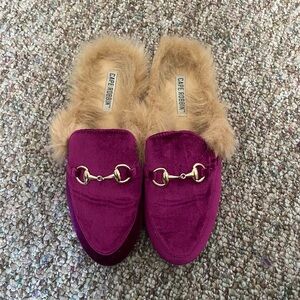 Fur loafers 🦦